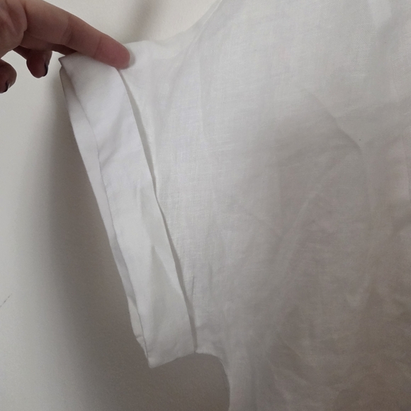 J.Jill Pure Jill 100% Linen White 2-Piece Matching Set XL - Picture 5 of 14